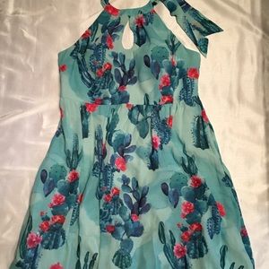 Modcloth cactus dress w/pockets
